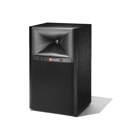 JBL 4309 - Black - 6.5-inch (165mm) 2-way Bookshelf Loudspeaker - Front